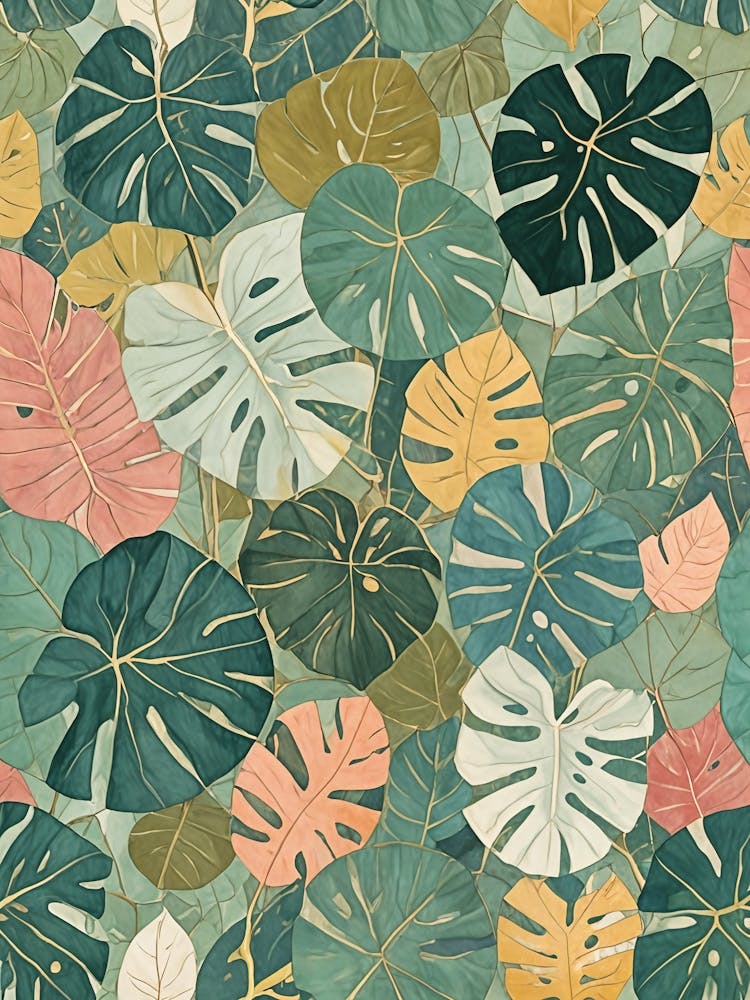 Tropical Leaves Pattern