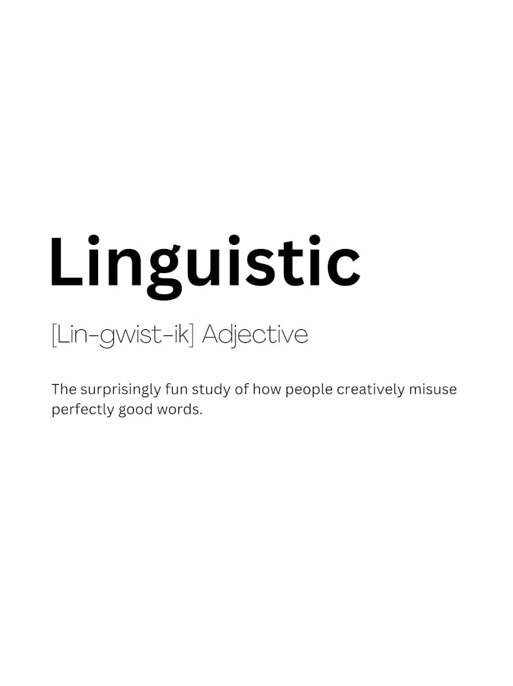 Linguistische Definition Bedeutung 1
