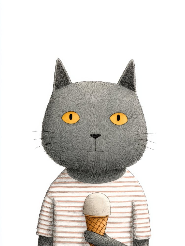 Ice Cream Cat 5