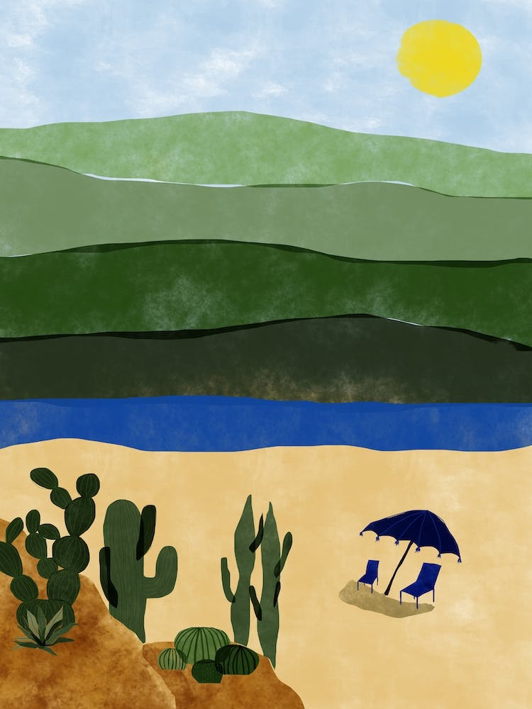 Summer In The Desert