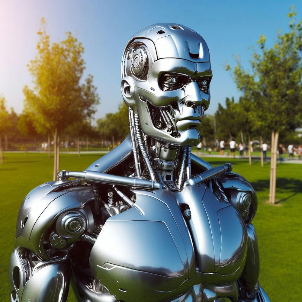 Robot In The Park