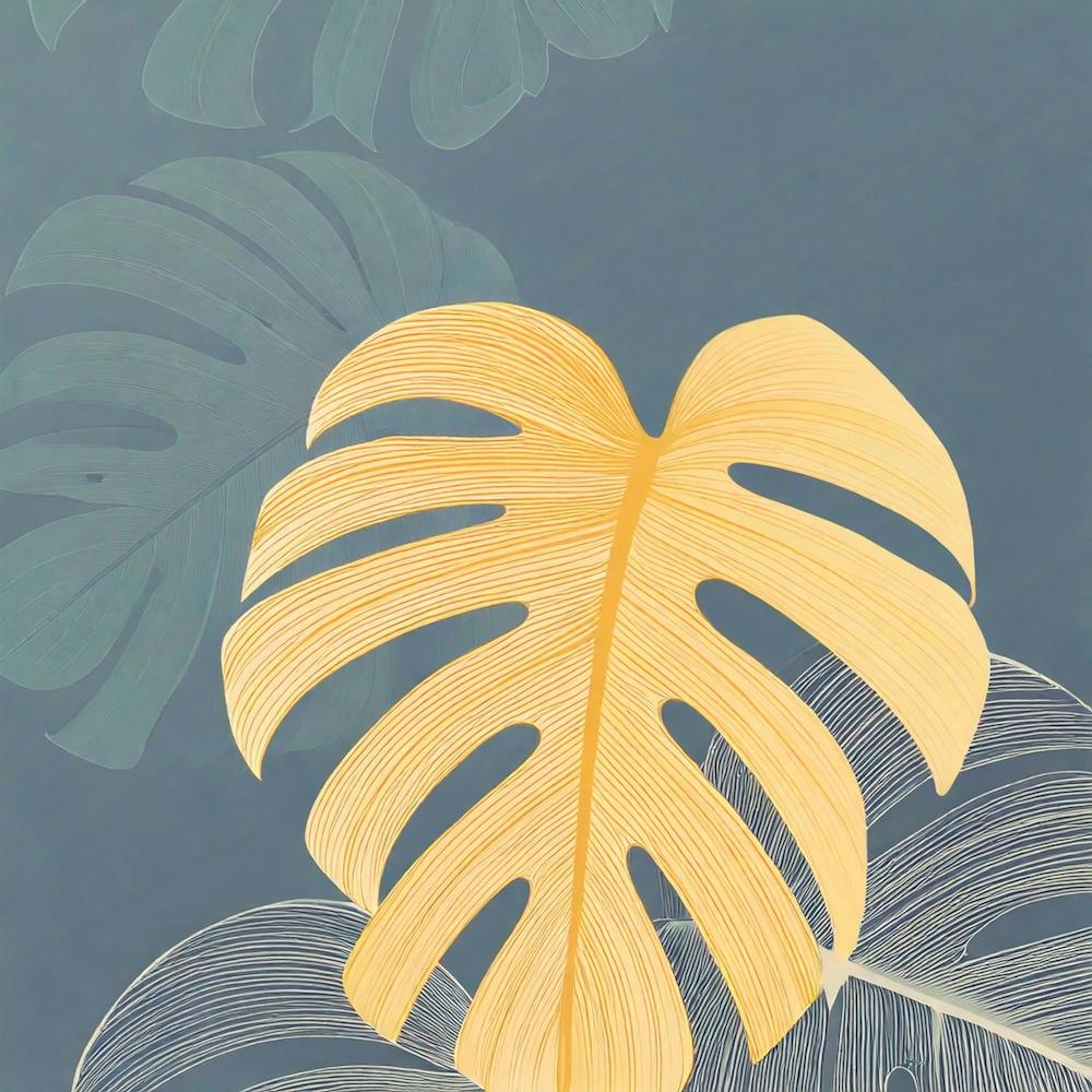 Monstera Leaf 3