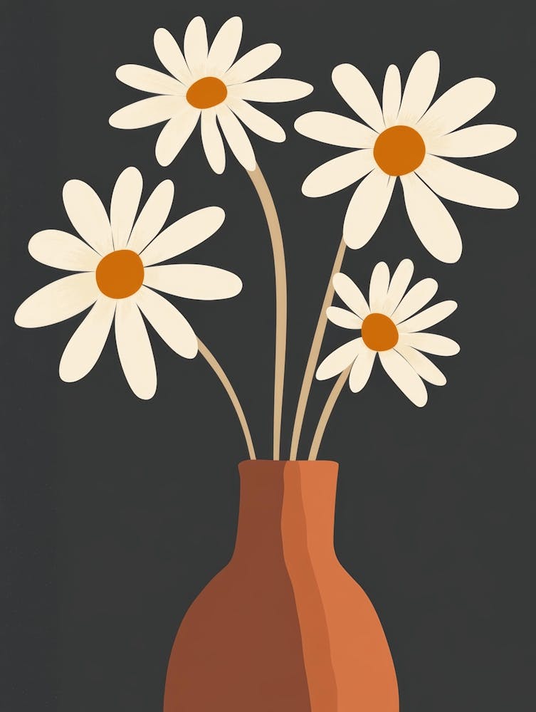 Daisies In A Vase 29