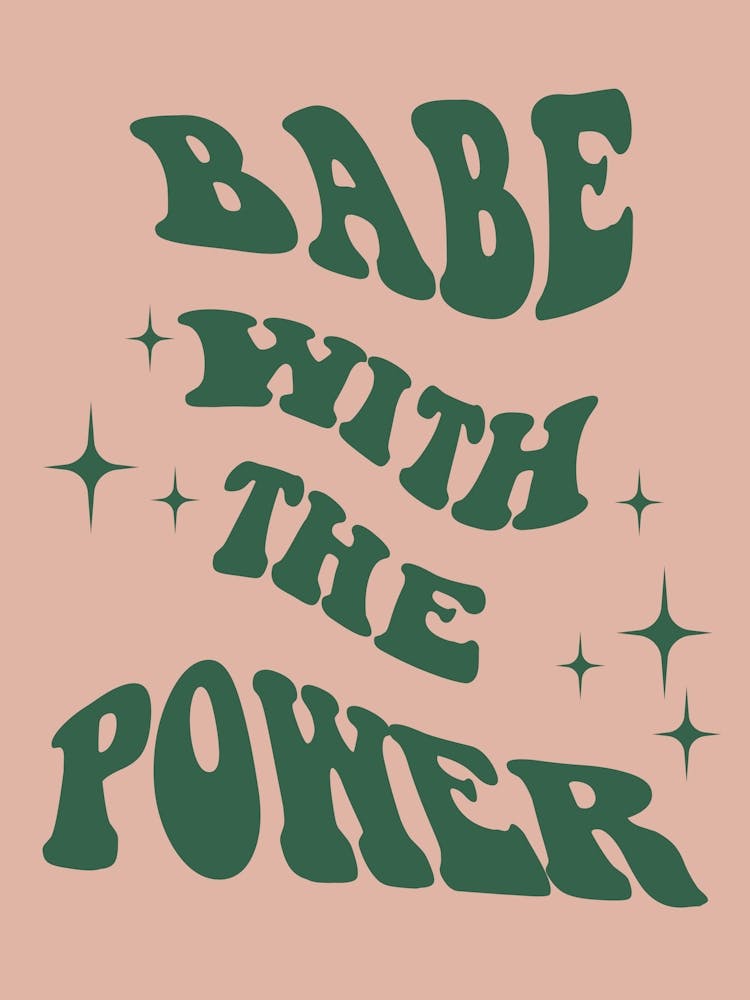 Babe With The Power Vert Dans Les Tons Nude