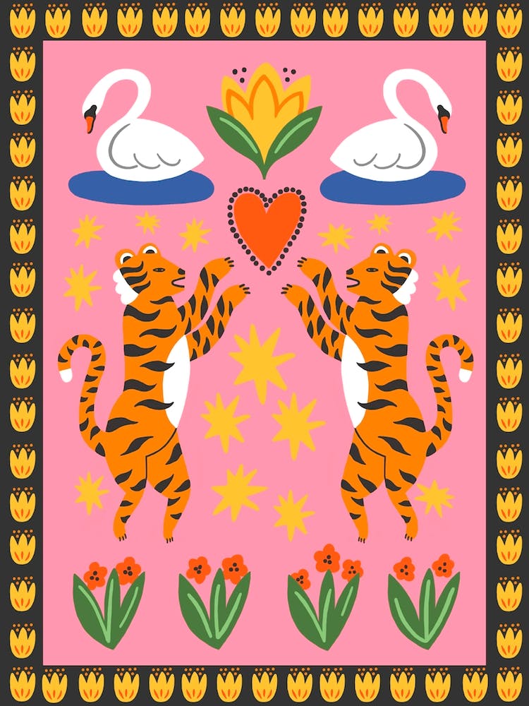 Tiger Ornament