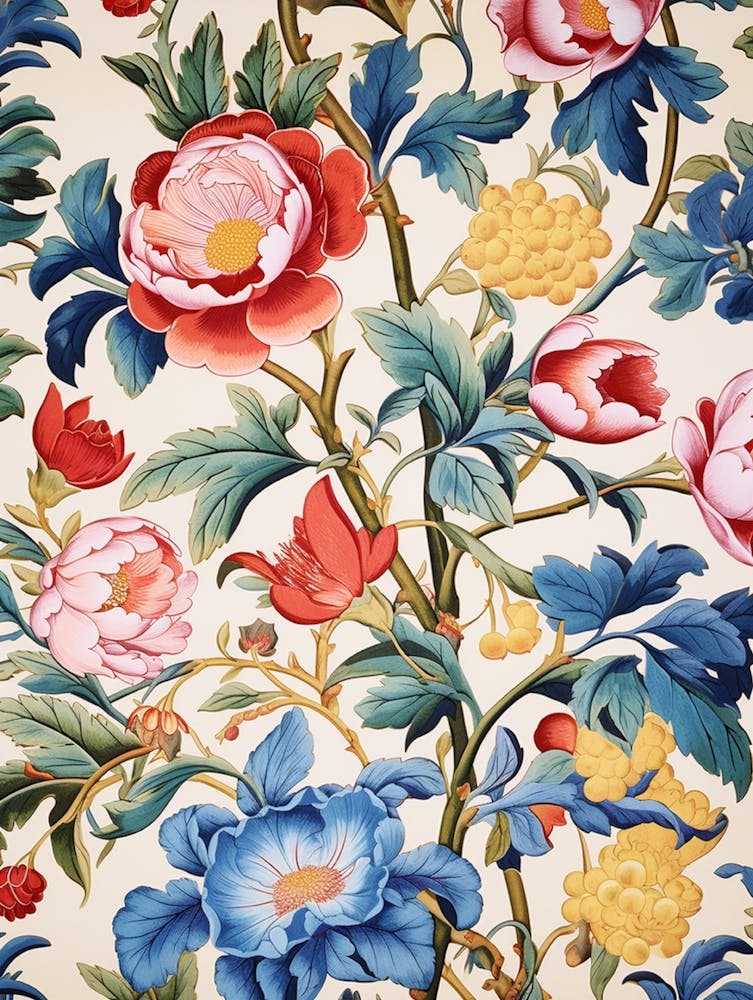 Blumentapete 62