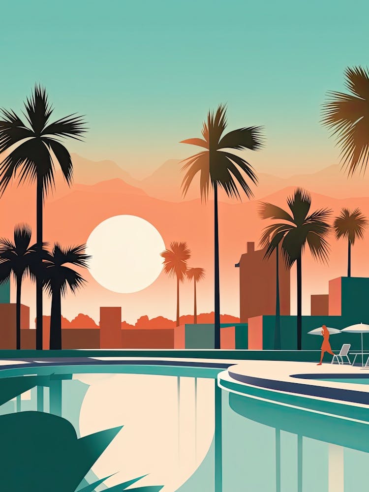 Myrtle Beach South Carolina, Usa, Bold Outlines 2