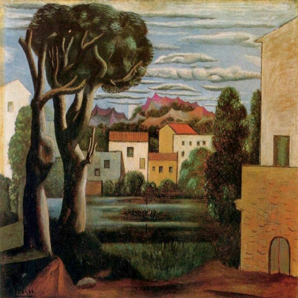 Picasso1919.Landscape with Dead and Live Trees