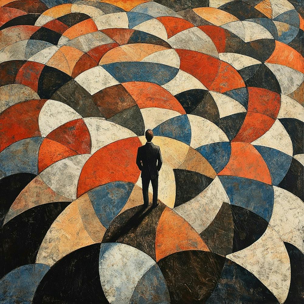 Man In A Circle