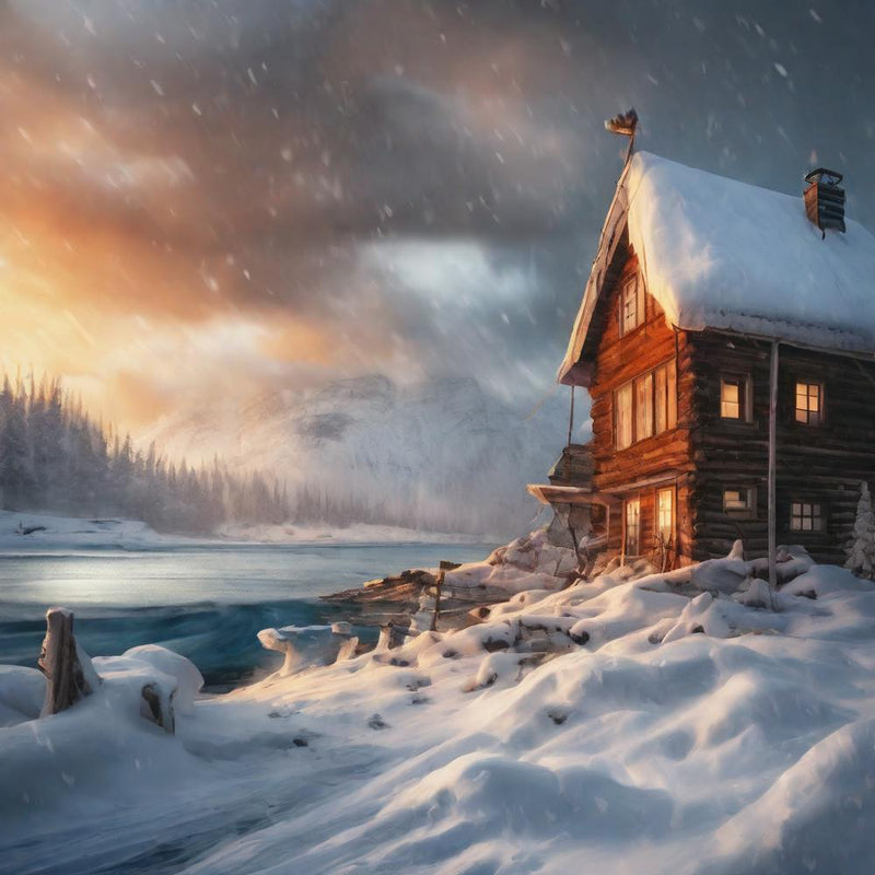 House In The Snow