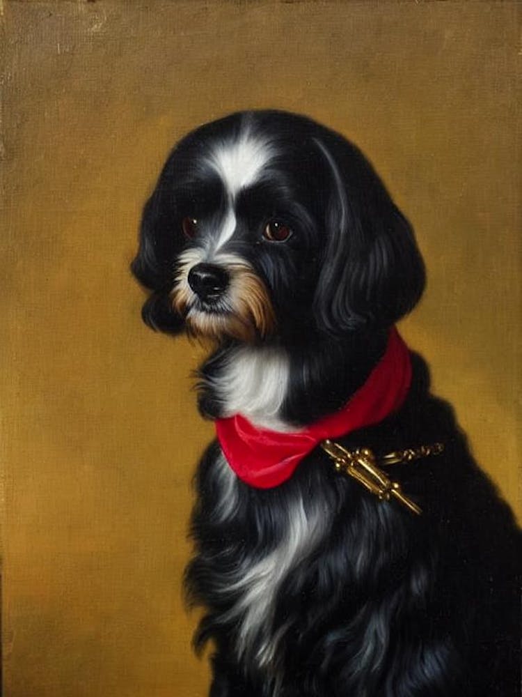 Maltese Renaissance Portrait Oil Painting