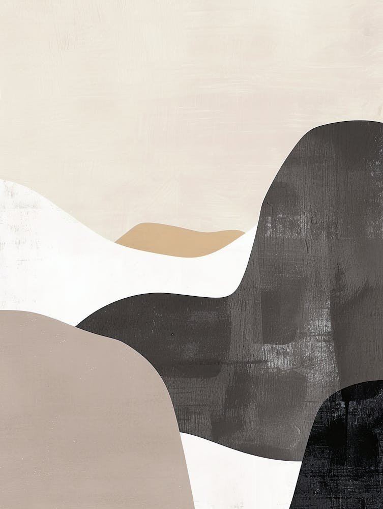 Grain Of Stillness Minimalist Style