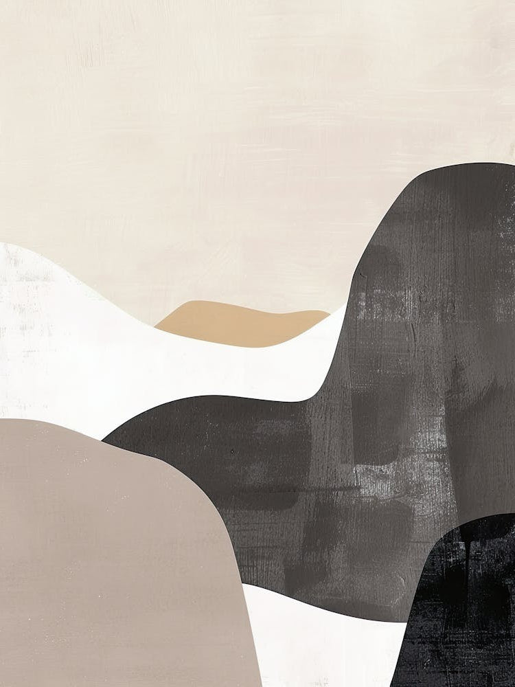 Grain Of Stillness Minimalist Style