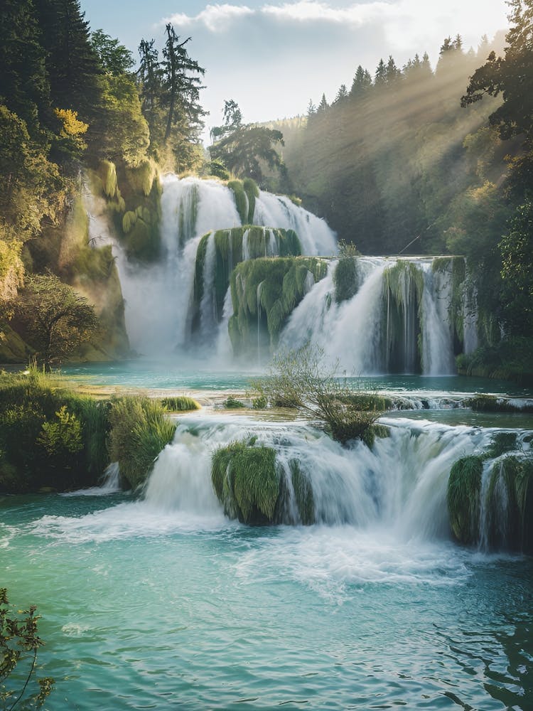 Chutes d'Eau en Croatie