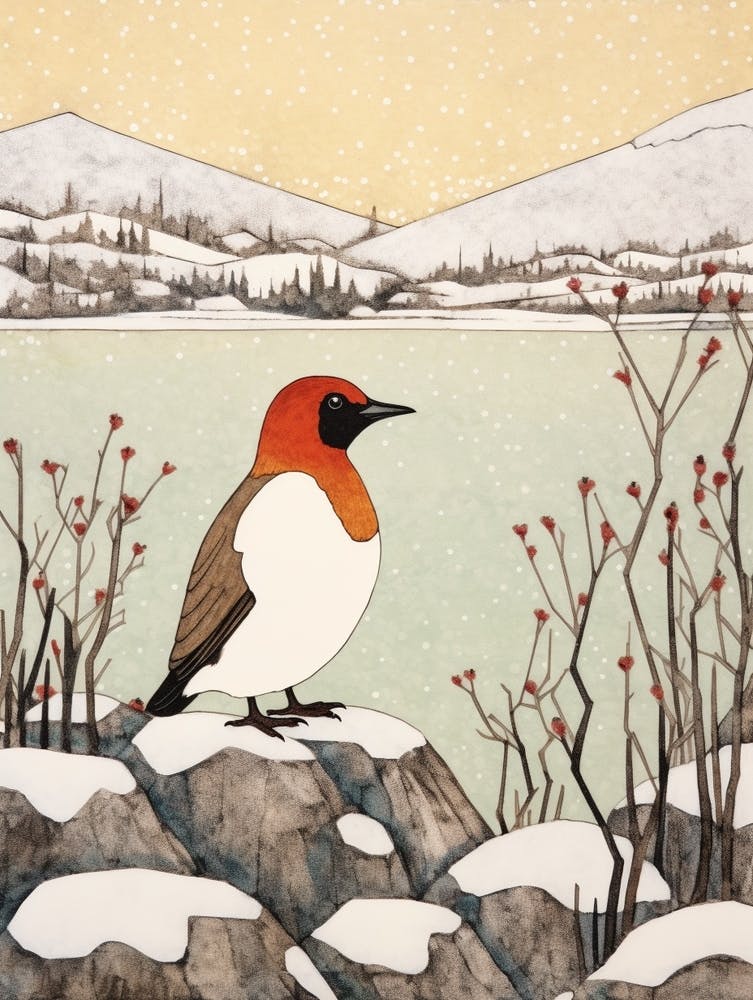 Bird Illustration Canvasback 3
