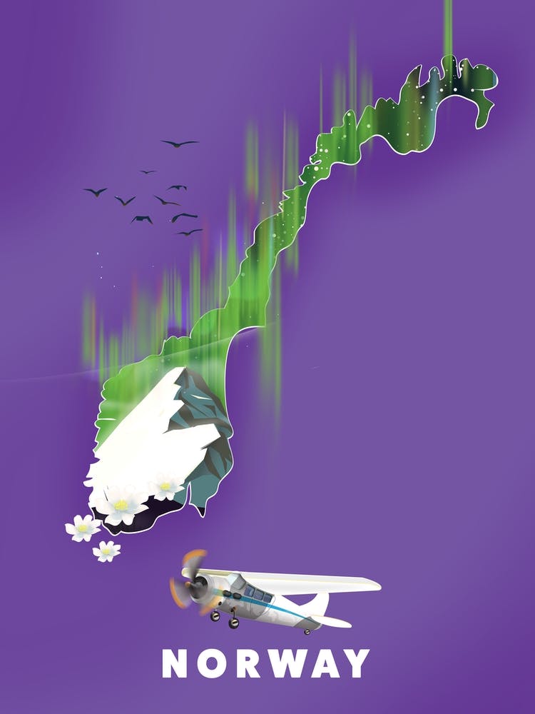 Norway Travel Map