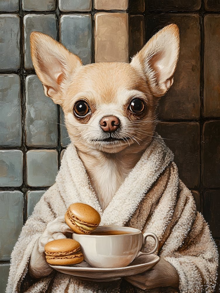 Chihuahua At The Spa 4