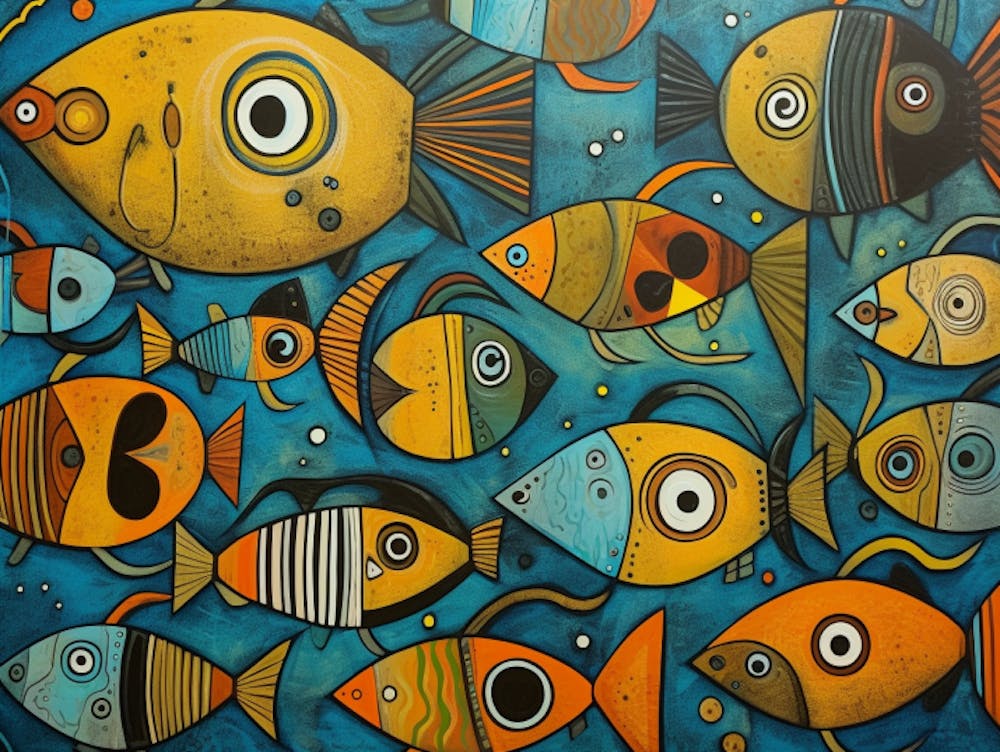 Hunzinator School Of Goby Fish