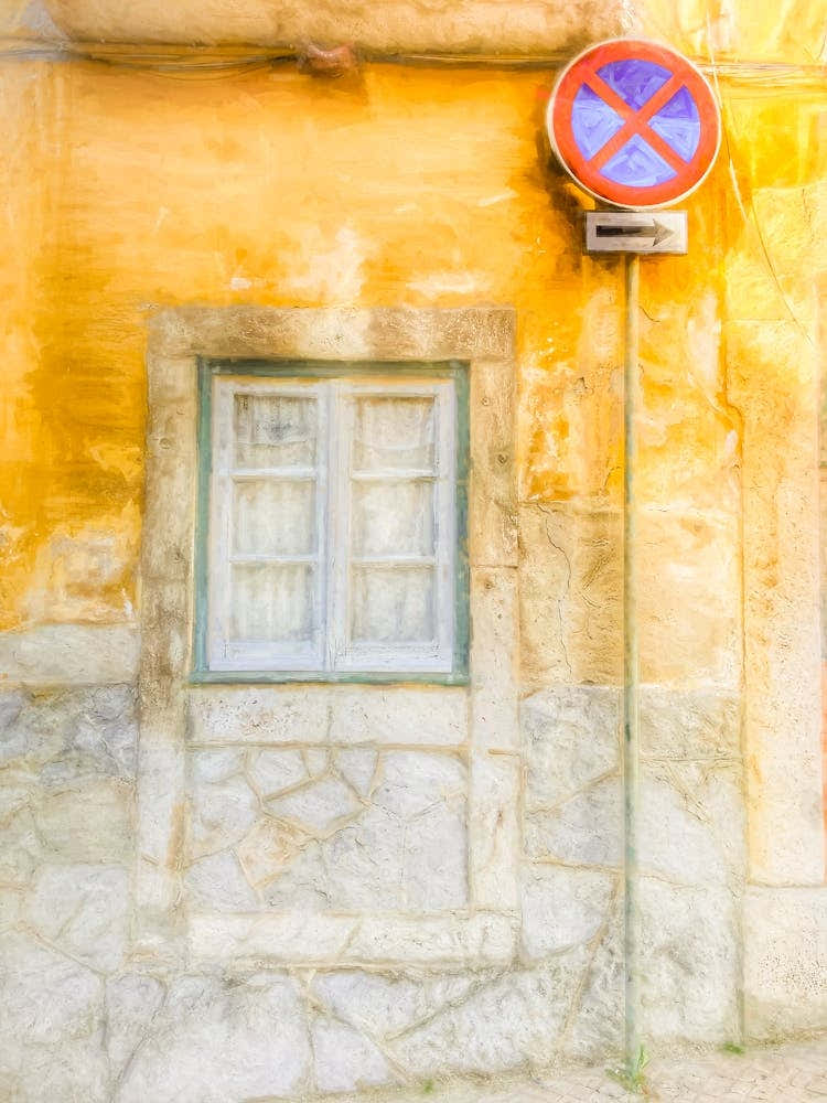 No Parking Sign In Lisbon