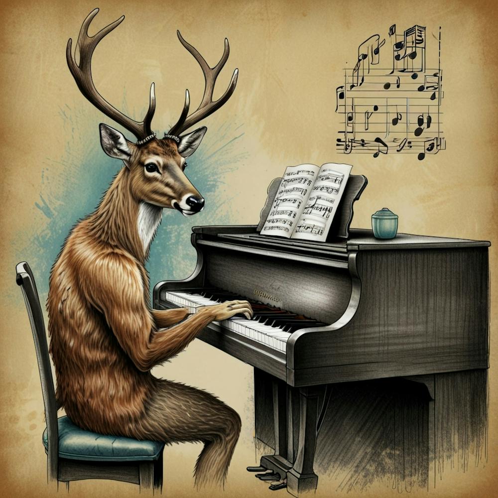 Deer Piano