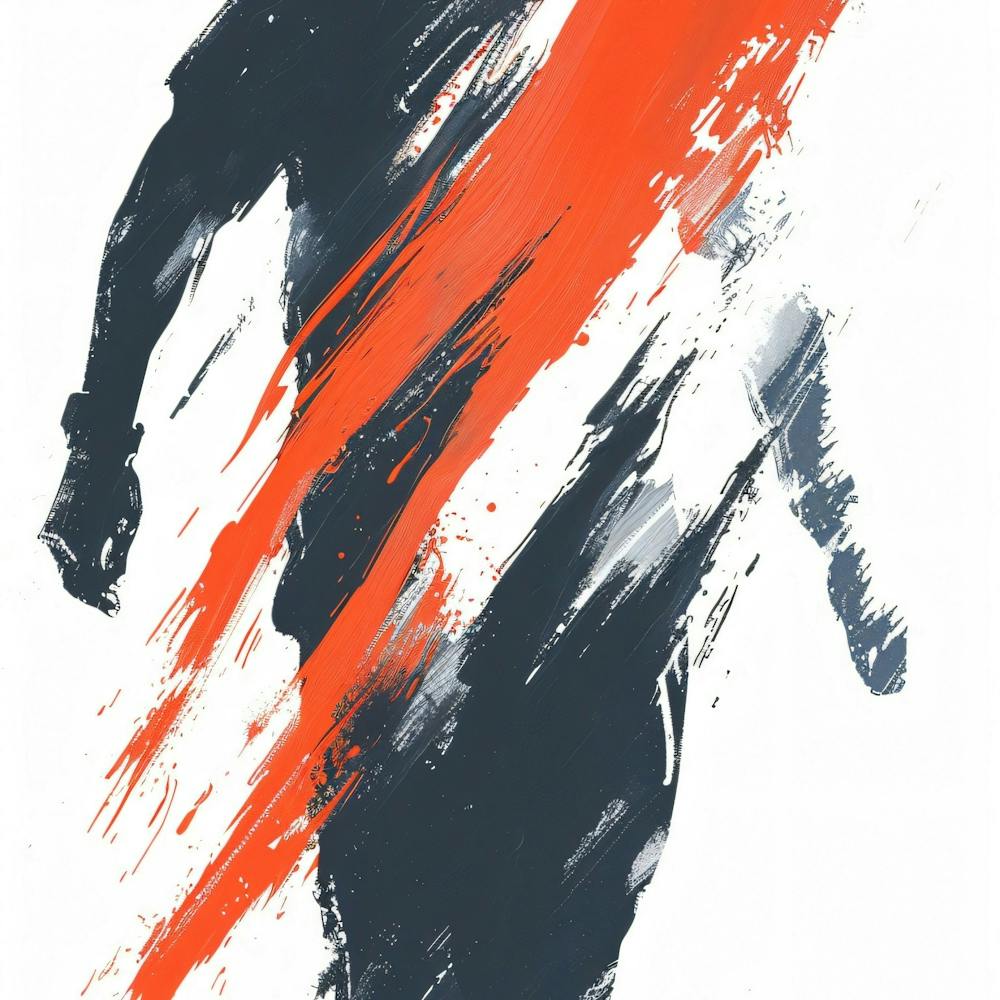 Man In The Orange Shirt