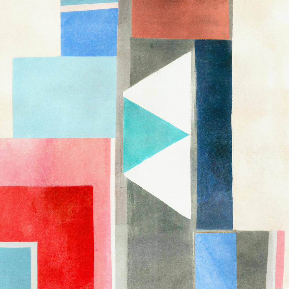 Geometric Colorful Geo Composition