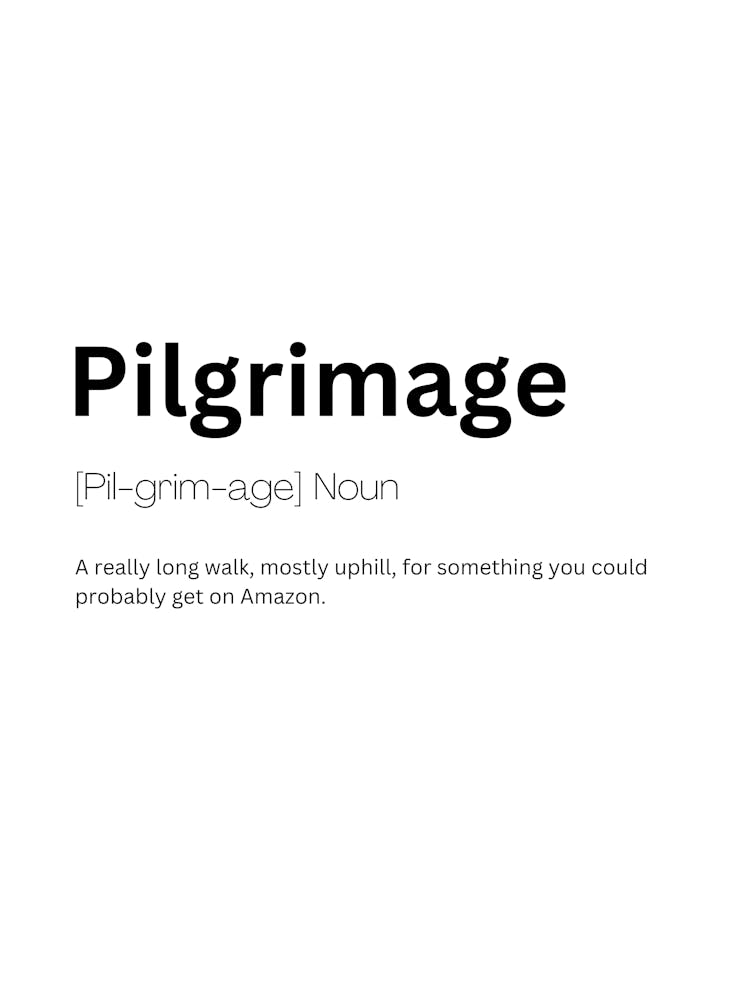Pilgrimage Definition Meaning 1