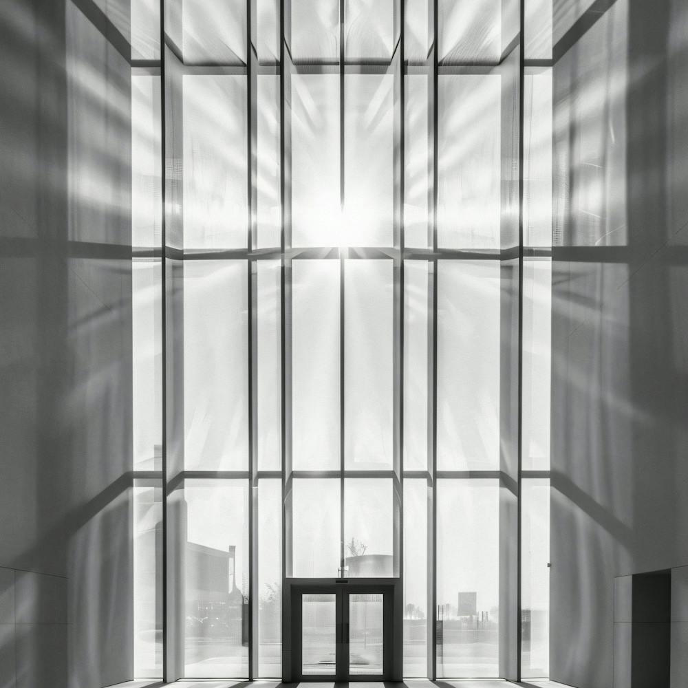 Sun Shining Through A Window