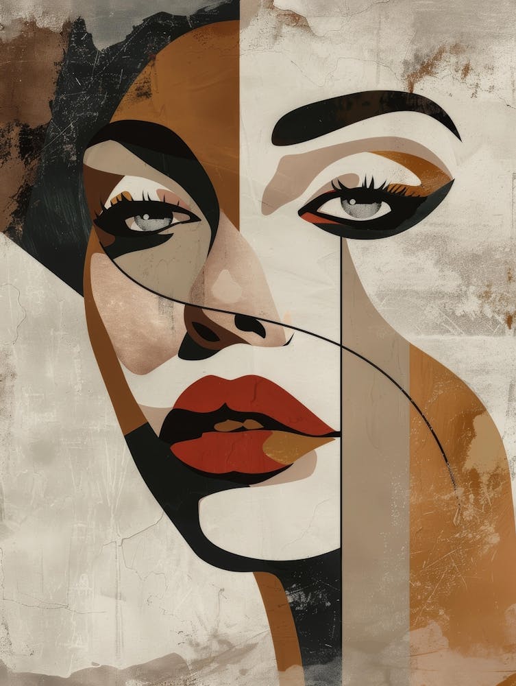 Abstract Portrait Of A Woman 70