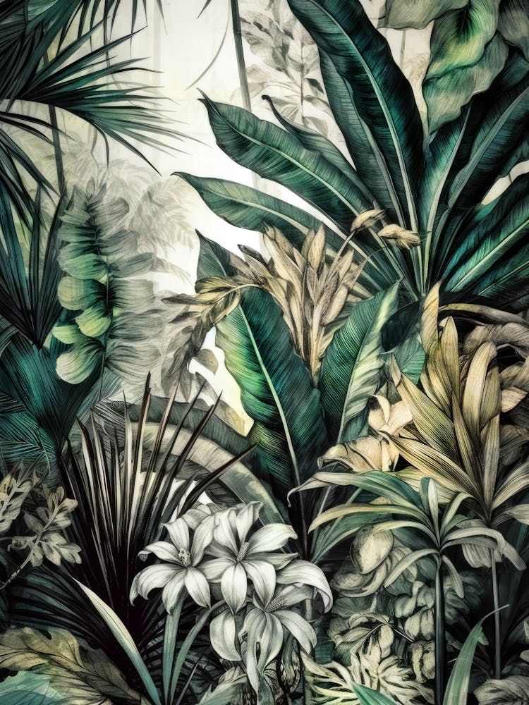 Tropical Jungle nature forest botany 1