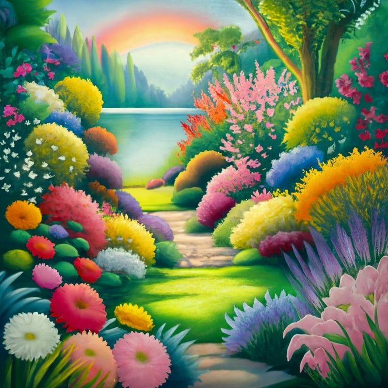 into the garden : Rainbow Garden