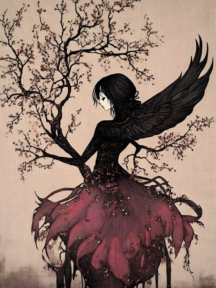 Girl In A Tree