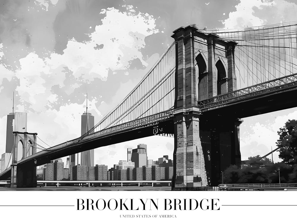 New York Brooklyn Bridge