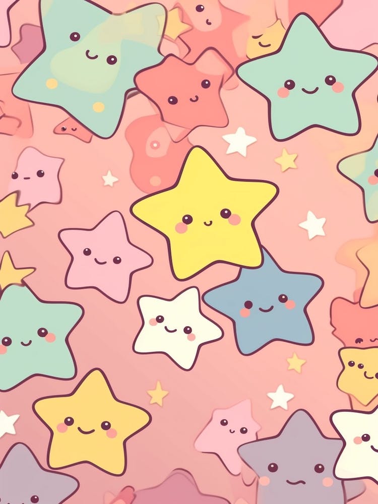 Stars Kawaii Illustration4