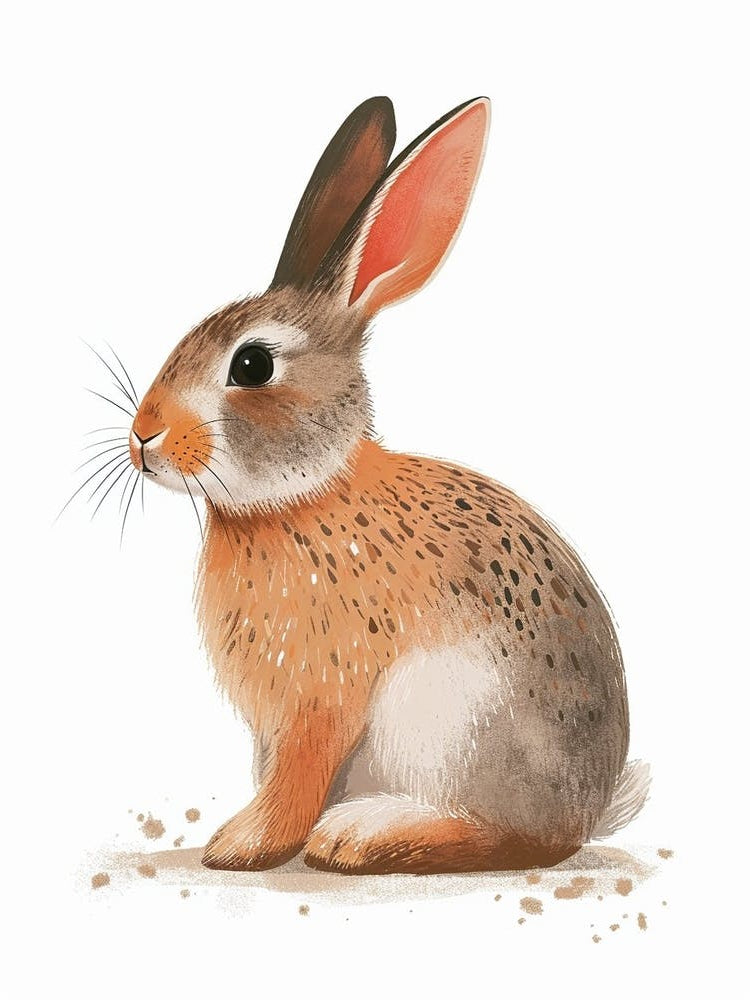 Rhinelander Rabbit Nursery Illustration 1