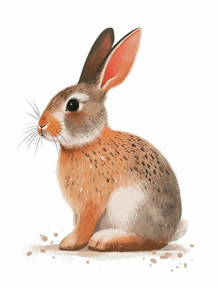 Rhinelander Rabbit Nursery Illustration 1