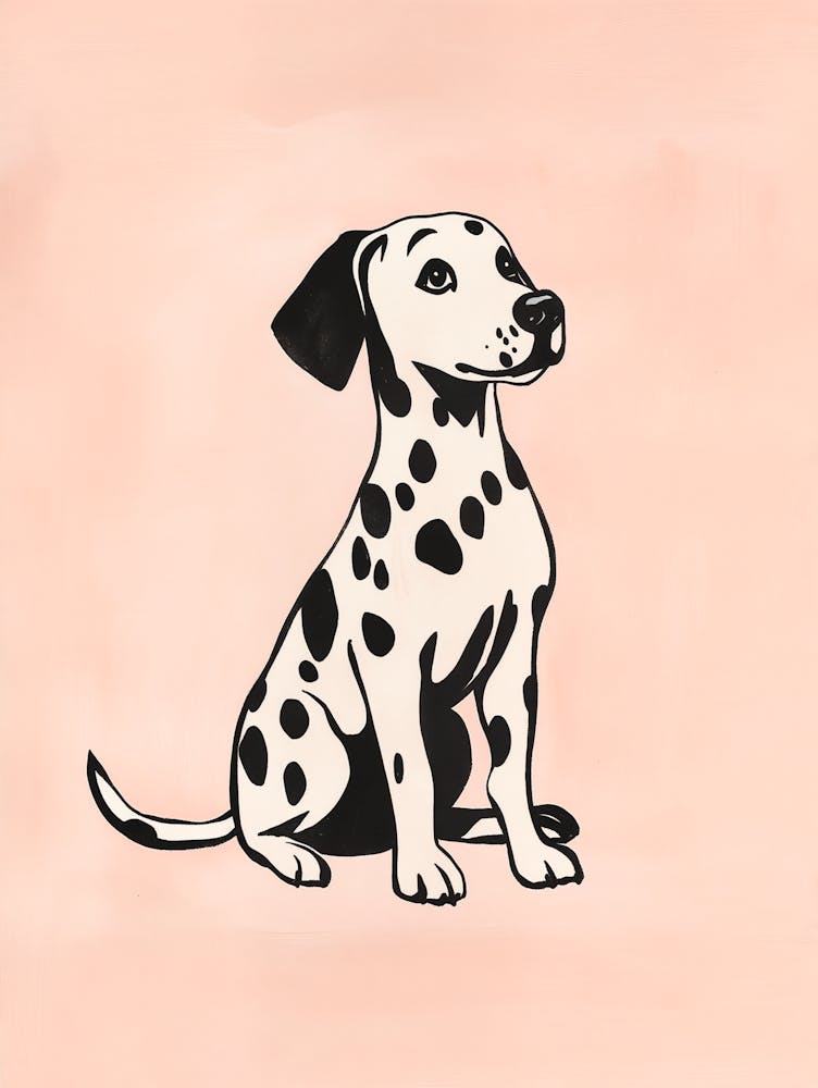 Dalmatiner Hund