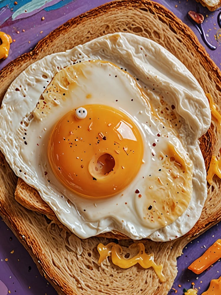 Spiegelei auf Toast Nr. 2