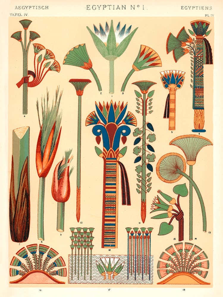 Ancient Egyptian Art, Owen Jones