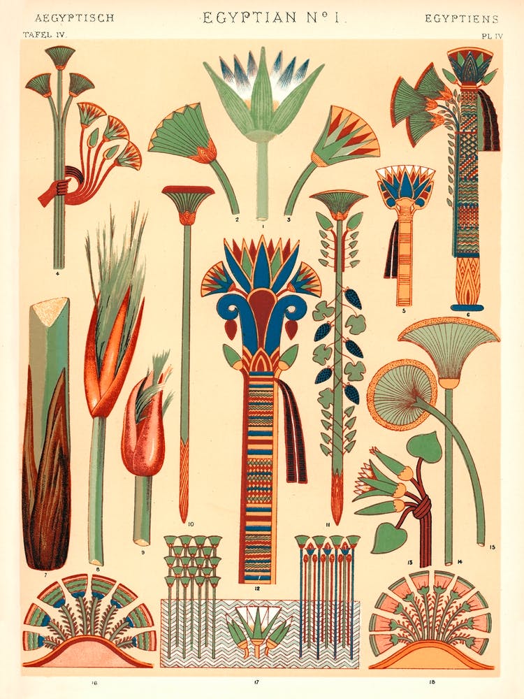 Ancient Egyptian Art, Owen Jones