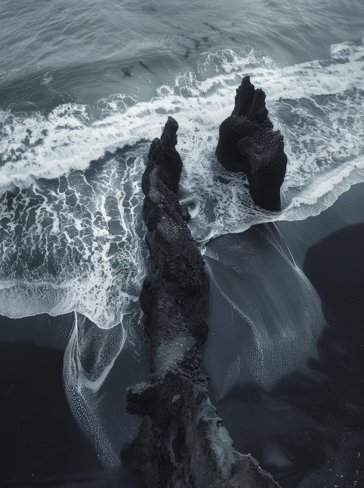Black Sand Beach 1