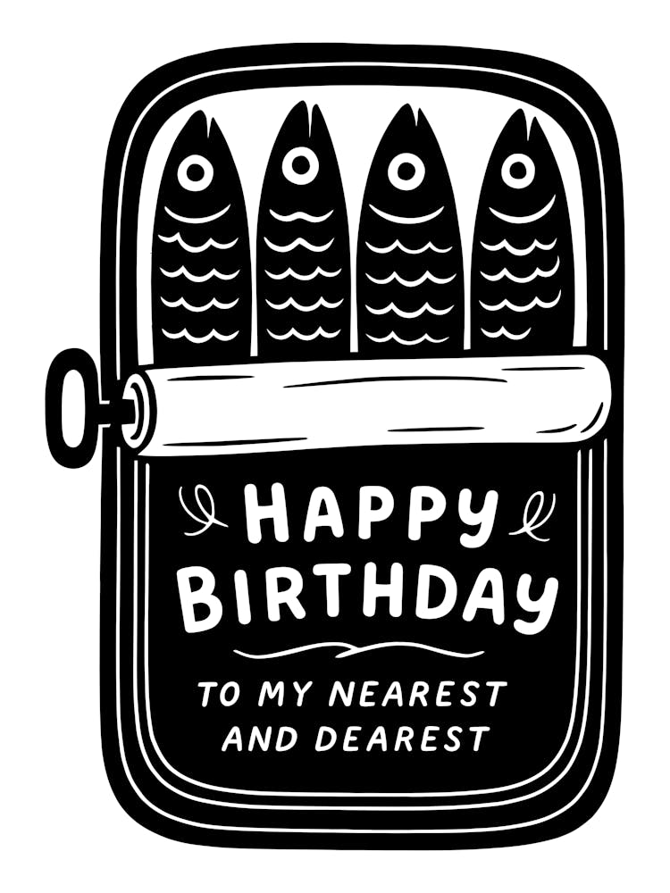 Alles Gute zum Geburtstag an meine Liebsten Sardinen 4