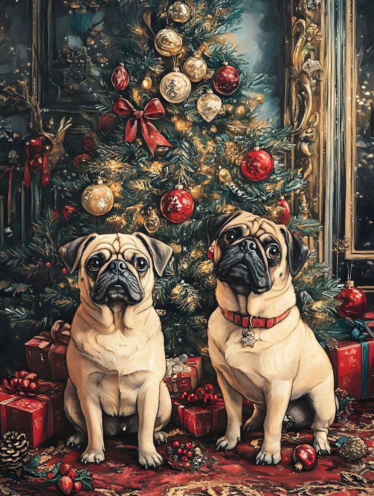 Weihnachtsmöpse 10