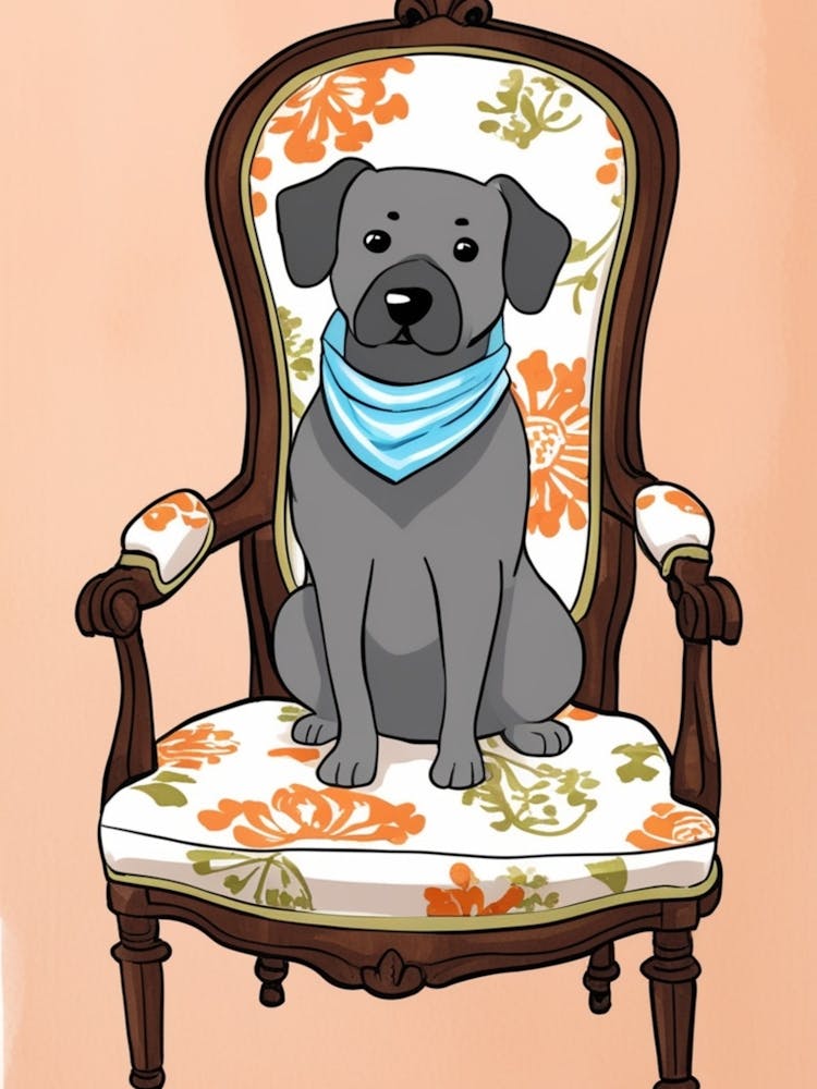 Dog In A Chair 2