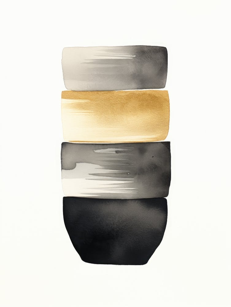 Black And Gold Bowls