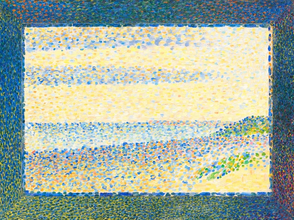 Seascape (Gravelines) (1890), Georges Seurat