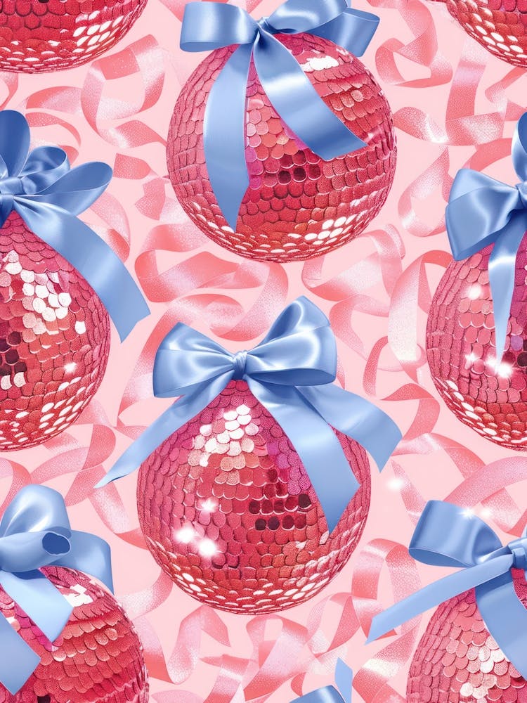 Coquette Disco Balls 5 Pattern
