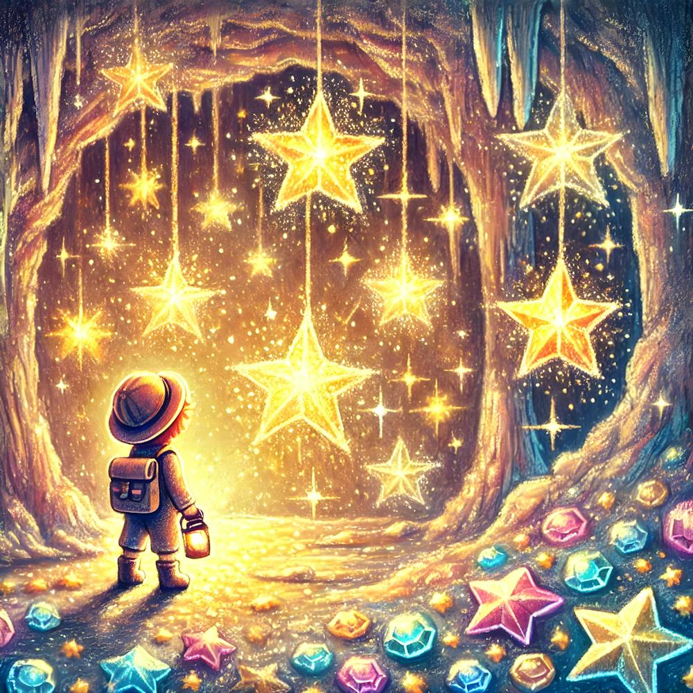 Magical Crayon Storybook The Cave Of Fallen Stars