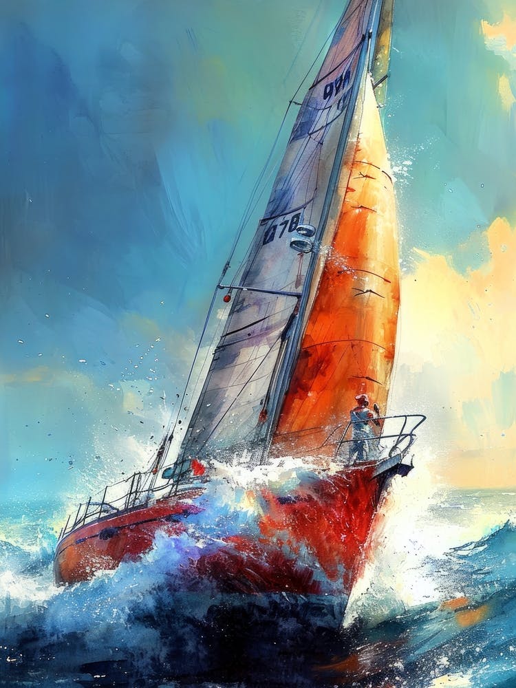 Sailboat In The Ocean 3 sport