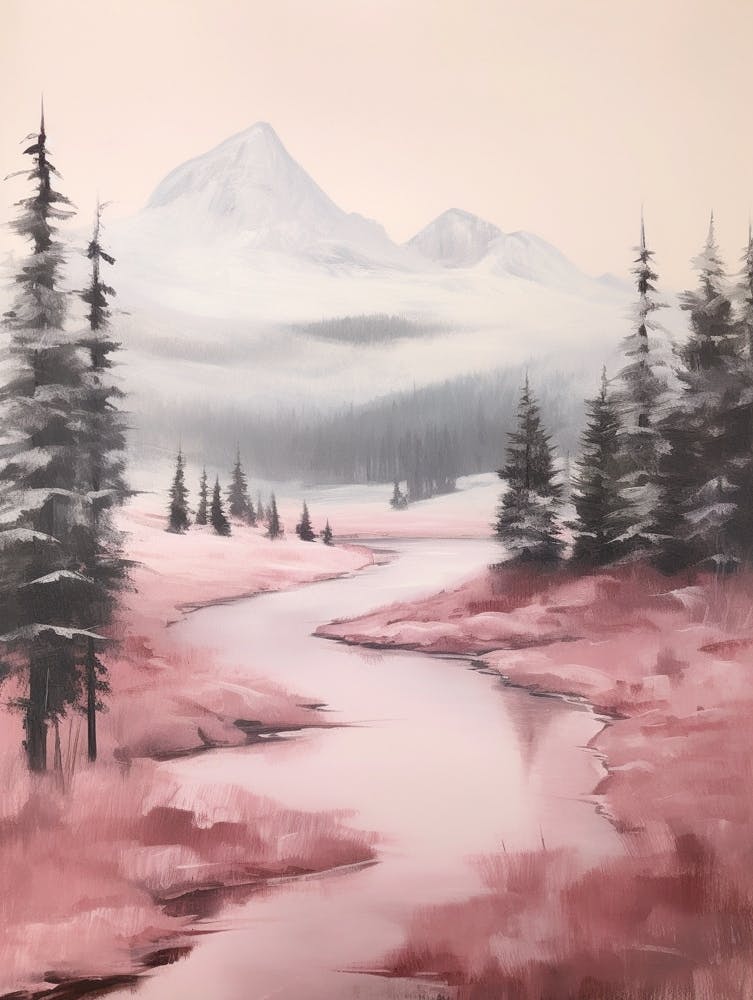 Dreamy Winter Painting Durmitor National Park Montenegro 2